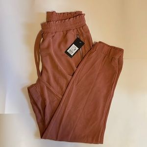 Salmon Pink Dressy Joggers